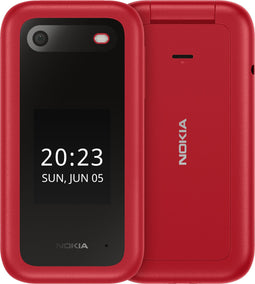 Nokia 2660 Flip - 2,8" LCD - 128MB opslag - Rood