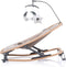 Chipolino Velvet Opvouwbare Wipstoel Met Mobiel Sand Wood