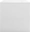 vidaXL - Salontafel - 100x40x40 - cm - bewerkt - hout - hoogglans - wit