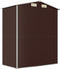 vidaXL - Tuinschuur - 192x108x223 - cm - gegalvaniseerd - staal - donkerbruin