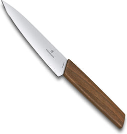 Victorinox Swiss Modern koksmes 15cm walnotenhout