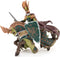 Papo - Paard van de wapenmeester draak - 16x6x8cm - Groen