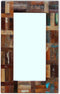 vidaXL - Spiegel - 80x50 - cm - massief - gerecycled - hout