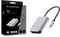 Conceptronic 3-in-1 Card Reader - Geheugenkaartlezer - USB 3.2 Gen 2 - Grijs