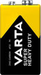 Varta Superlife 9V - Batterij - 380 mAh - Zink-koolstof