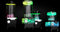 EK Water Blocks EK-Quantum Kinetic TBE 120 DDC PWM D-RGB - Pomp-Reservoir - D-RGB Verlichting - Zwart