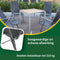 Albatros Aruba - Tuinstoelen Set van 2 - Opvouwbare Tuinstoelen met Robuust Metalen Frame en Hoog Draagvermogen (2 stuks)