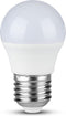 V-TAC VT-290-N E27 LED Lampen - Golf - Samsung - IP20 - Wit - 6,5W - 600 Lumen - 4000K - 5 Jaar