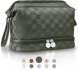 Skycases Toilettas - Make-up Organizer - Waterdicht - Donkergroen