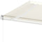 vidaXL - Luifel - vrijstaand - automatisch - 600x300 - cm - crèmekleurig