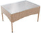 Juskys Fort Myers - Loungeset - 4-delig - polyrotan - Crème/Zand