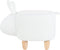 BUNNY - Hocker - Gebroken wit - Polyester