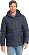 Mario Russo Padded Woven Jacket - Jas Heren - Winterjas Heren - Waterafstotend - Winddicht - Navy - XXL