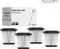 Sanovy HEPA Filter Set - Turbo Flex X28 - 4 stuks