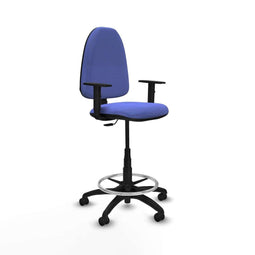 Piqueras y Crespo B1D01RP - Bureaustoel - Hoogteverstelbaar met armleuning - Licht Blauw