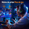 Draadloze Gamingheadset - 2,4 GHz Lossless Audio - 40 uur batterij - RGB verlichting