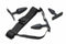 Master Series - Bum-tastic - Buttplug Trainer Set met Harnas - Zwart