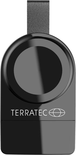 Terratec ChargeAIR Watch - Mobiele oplader voor Apple Watch 1/2/3/4 - Draadloos - Zwart