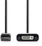 Nedis CCGB37250BK02 - DisplayPort naar DVI-D kabel - 20cm - Zwart