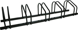 Alora Fietsenrek voor 5 Fietsen zwart- met muurbevestiging - fietsen rek