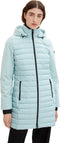 TOM TAILOR hybrid coat - Dames Jas - Lange mouwen met capuchon - Maat L (2023)