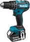 Makita DHP485RFJ - Klopboor-/schroefmachine - 18V met 2 accu's en snellader (2 stuks)