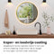 Mirlux Badkamerspiegel - Wandspiegel Rond - LED Verlichting - Verwarming - Goud Frame - 80CM
