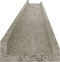 vidaXL - Wandschappen - 4 st - 100x9x3 cm - betongrijs