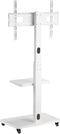 MyWall HP 108 W - Vloerstandaard - In hoogte verstelbaar zwenkbaar - Wit