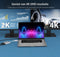 j5create JCA365-N - USB-C naar Dual HDMI Multi-Monitor Adapter - 4K ondersteuning - Zilver