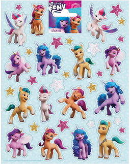 My Little Pony Stickervel Junior 156 X 200 Mm 34-delig