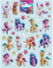 My Little Pony Stickervel Junior 156 X 200 Mm 34-delig