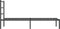 vidaXL - Bedframe - met - hoofdbord - metaal - zwart - 90x200 - cm