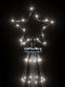 vidaXL - Kerstboom - met - grondpin - 108 - LED's - koudwit - 180 - cm