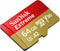 Sandisk MicroSD Extreme - microSDXC 64GB - 190MB/s UHS-I Class 10 A2 - Waterproof Schokbestendig