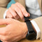 iMoshion Bandje Geschikt voor Samsung Gear S3 Frontier / Gear S3 Classic / Galaxy Watch (46mm) - iMoshion Echt lederen bandje - Zwart
