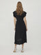 VILA VIFINI WRAP S/S LONG DRESS NOOS - Dames Jurk - Wikkelsluiting - V-Hals - Maat 40