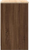 vidaXL - Garagekast - 60x51x85 - cm - massief - grenenhout - bruin - eikenkleurig