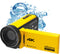 Aquapix WDV5630 - Waterdichte Camcorder - 4K video 56 MP foto's - Geel