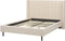 VILETTE - Tweepersoonsbed - Beige - 140 x 200 cm - Bouclé