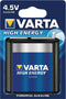 Varta 4.5V (3LR12) Alkaline batterij - 6100 mAh - Niet oplaadbaar