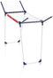 Leifheit Pegasus 160 Solid Slim - Droogrek 16 m drooglengte - Wit/Blauw
