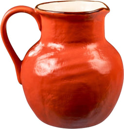Vivi Oggi - Waterkan - Karaf - 2L - Aardewerk - Oranje - Italië - Kerst