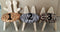 Kinderstoel met oren hout zebra 27x27x37cm