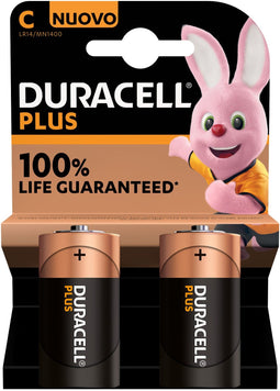 Duracell Plus 100 C - Alkaline Batterijen - 100% Betrouwbaar - Multi-color