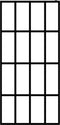 vidaXL - Inloopdouchewand - 80x195 - cm - mat - gehard - glas