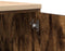 vidaXL - Garagekast - 40x51x85 - cm - massief - grenenhout - gerookt - eiken