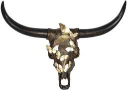 Decoratieve figuren DKD Home Decor Gouden Koper Hars (93 x 25 x 68 cm)