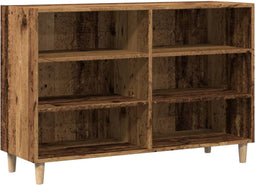 vidaXL - Dressoir - 103,5x35x70 - cm - bewerkt - hout - oud - houtkleurig