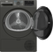 Beko B3T6923M2 - Warmtepompdroger - 9 kg vulgewicht - Zilver